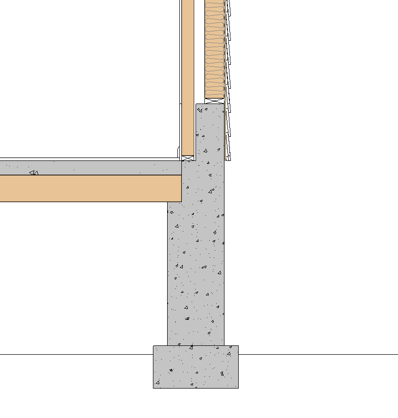 Multi-ledge walkout foundation
